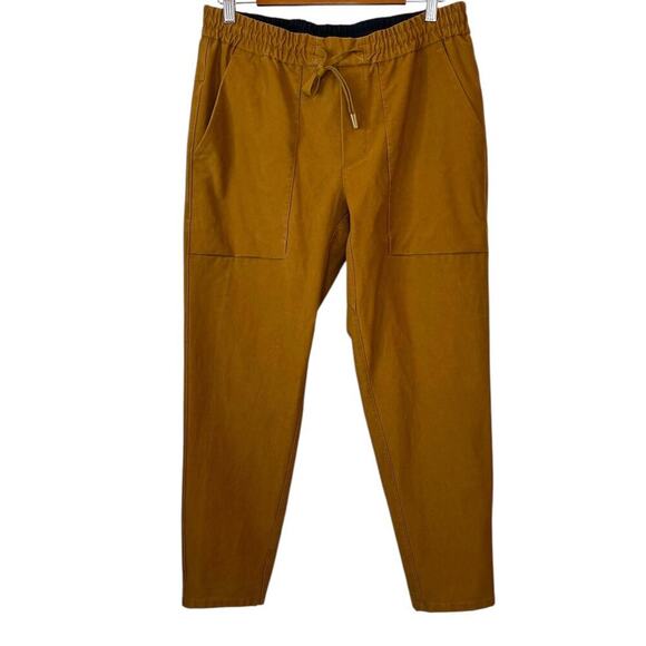LULULEMON Bowline Pant Utilitech 30" in Burnt Caramel Mens Large 32W x 30L - Picture 4 of 14